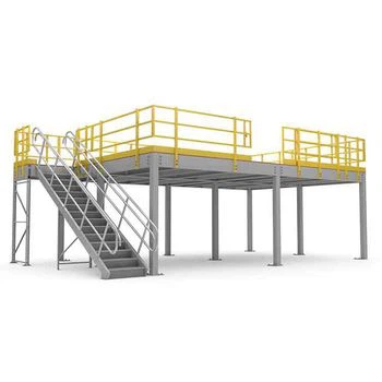 Warehouse Industrial Multi-level Steel Platform Rack Warehouse Industrial Multi-level Steel Platform Rack