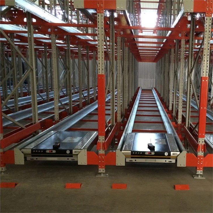 Industrial warehouse steel radio shuttle rack (4)