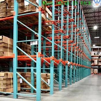 ไดรฟ์จัดเก็บคลังสินค้าที่ทนทาน - ในชั้นวางพาเลท