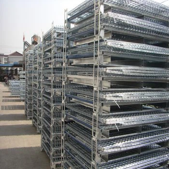 กรงเก็บโลหะพับได้แบบพับได้