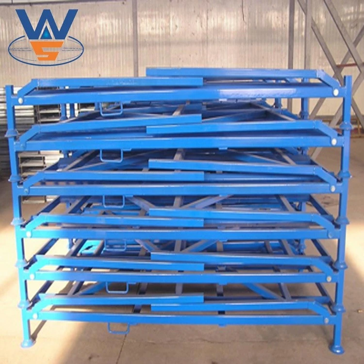 Warehouse Foldable Stacking Rack Shleving